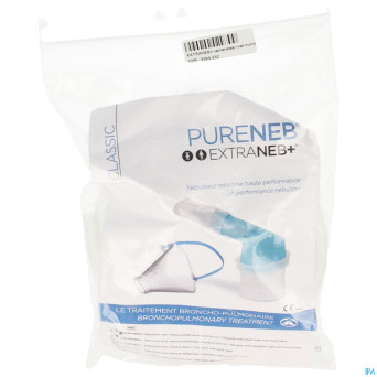 Extraneb nebuliseur+embout buccal+masque adulte