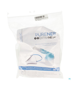 Extraneb nebuliseur+embout buccal+masque adulte