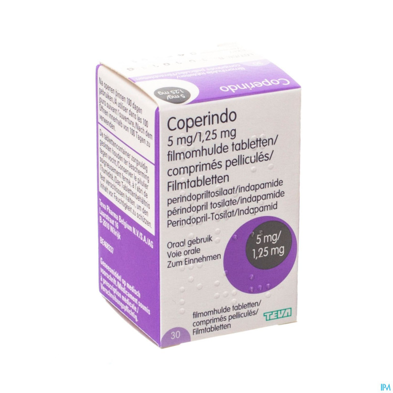 Coperindo 5,0mg/1,25mg  comp  30
