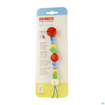 Heimess attache sucette bois coccinelle    736270