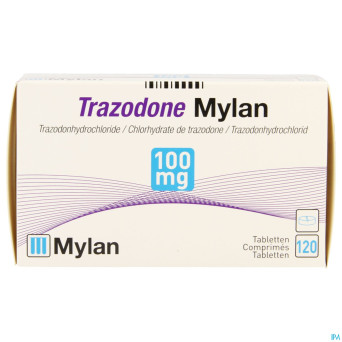 Trazodone mylan 100 mg tabl 120 x 100 mg