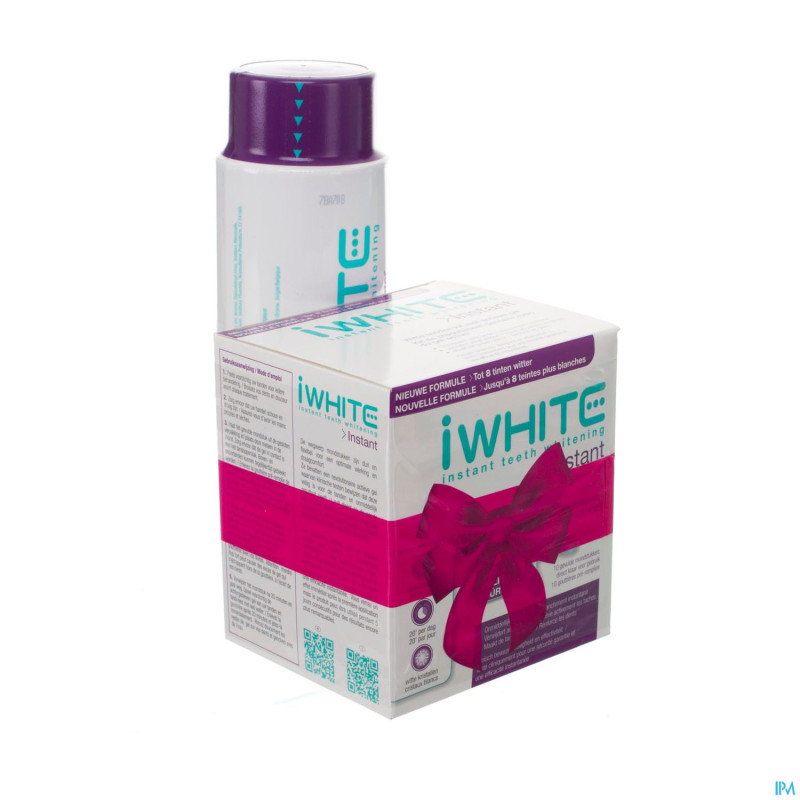 Iwhite instant mouthwash 500ml + embout 10