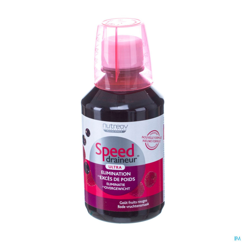 Speed draineur ultra arome fruits rouges  fl 280ml