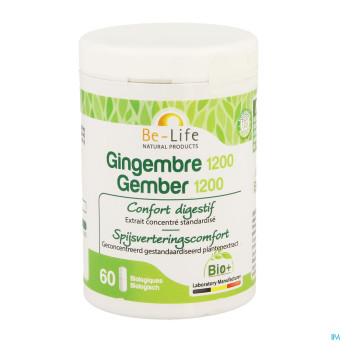 Gingembre 1200 be life bio    caps  60