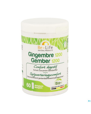 Gingembre 1200 be life bio    caps  60