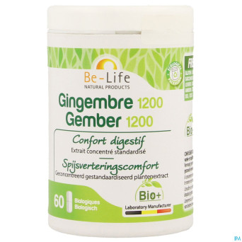 Gingembre 1200 be life bio    caps  60