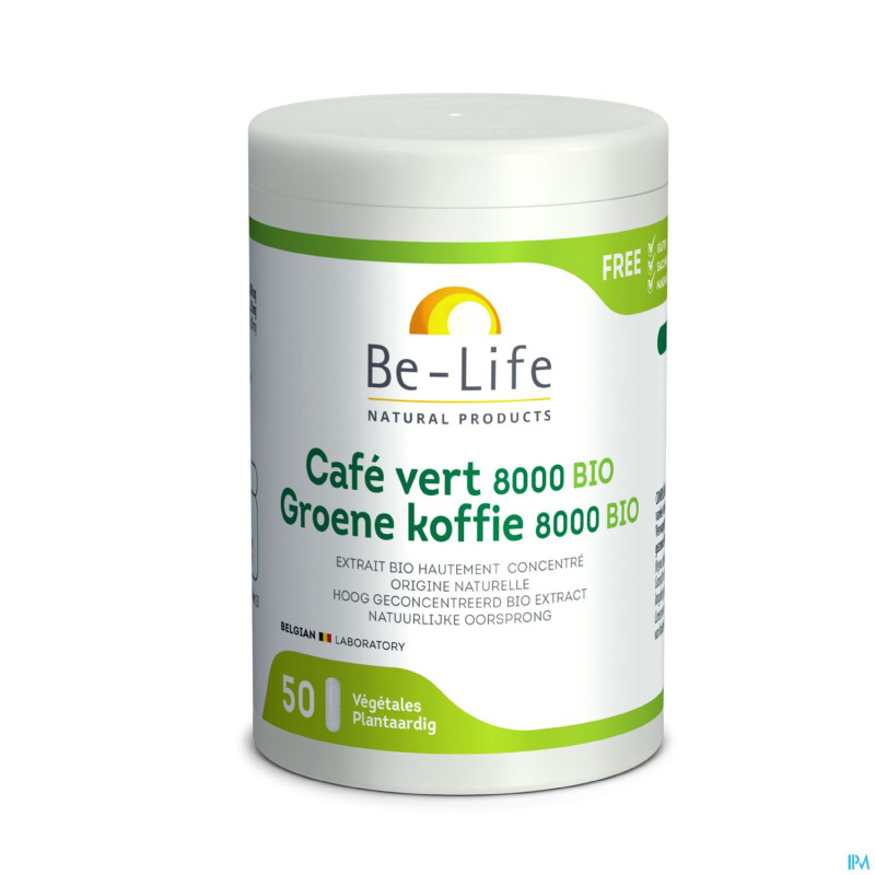 Cafe vert 8000 bio be life    caps  50