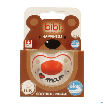 Bibi sucette hp dental i love mama    0-6m