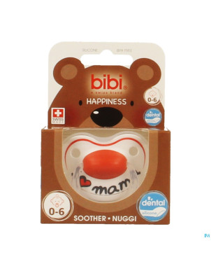 Bibi sucette hp dental i love mama    0-6m