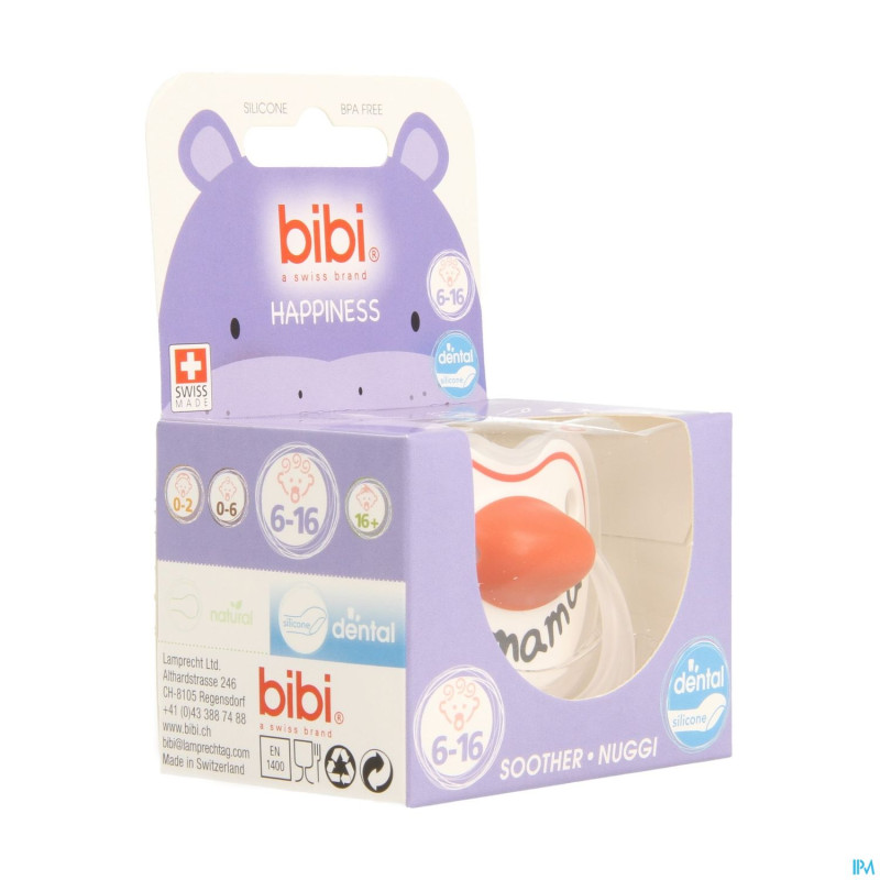 Bibi sucette hp dental i love mama    6-16m