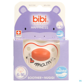 Bibi sucette hp dental i love mama    6-16m