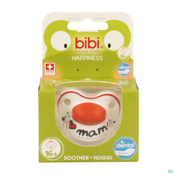 Bibi sucette hp dental i love mama    +16m
