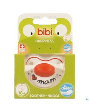 Bibi sucette hp dental i love mama    +16m