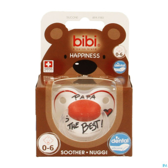 Bibi sucette hp dental papa is the best    0-6m