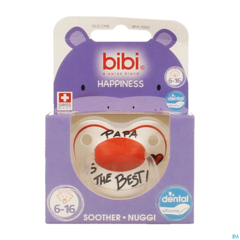 Bibi sucette hp dental papa is the best    6-16m