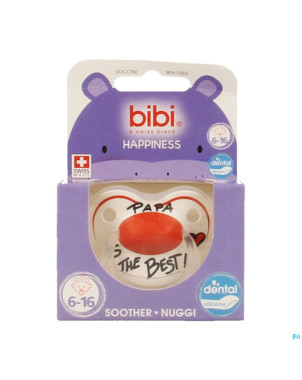 Bibi sucette hp dental papa is the best    6-16m