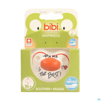 Bibi sucette hp dental papa is the best    +16m