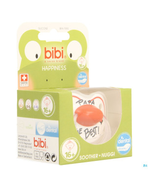 Bibi sucette hp dental papa is the best    +16m