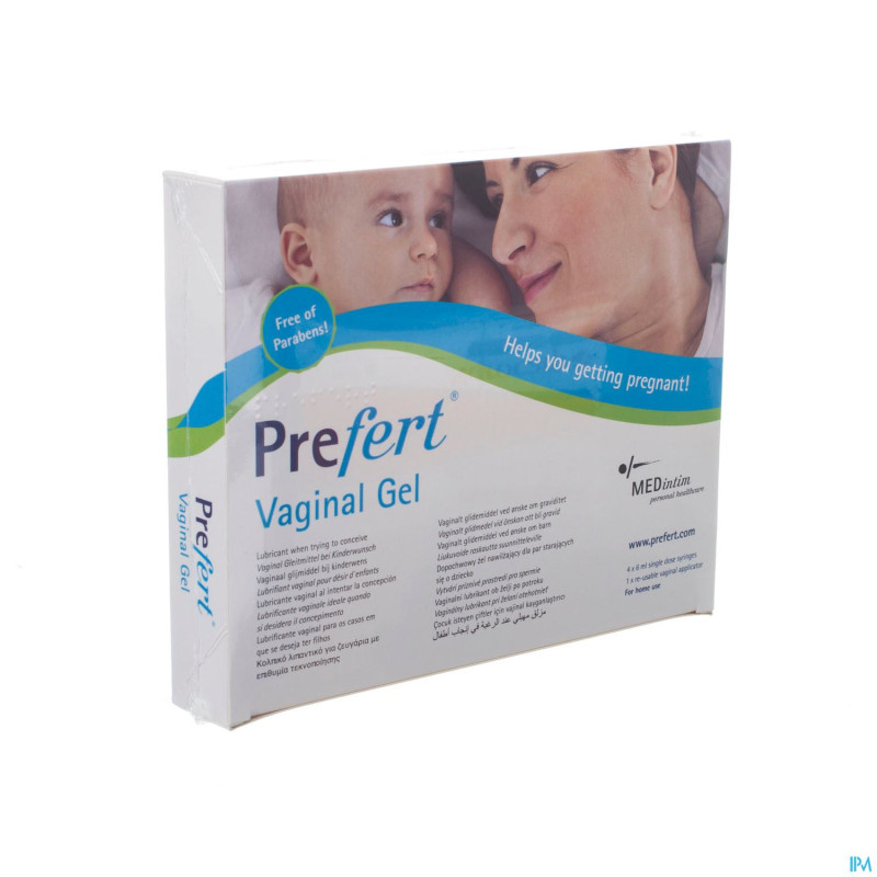 Prefert lubrifiant vag. desir enfant 4x6ml+applic.