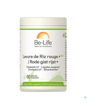 Levure riz rouge bio be life caps 60