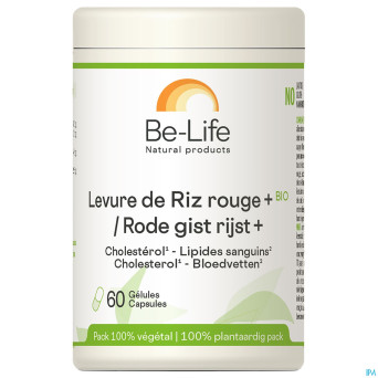 Levure riz rouge bio be life caps 60