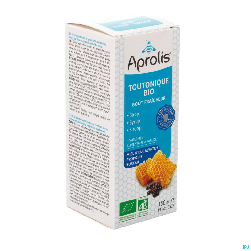 Aprolis toutonique sirop    fl 150ml