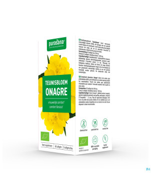 Purasana huile onagre bio   caps 60