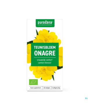 Purasana huile onagre bio   caps 60