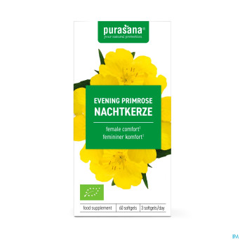 Purasana huile onagre bio   caps 60