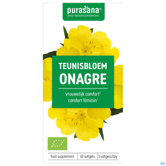 Purasana huile onagre bio   caps 60