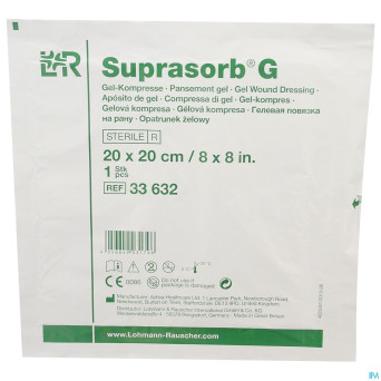 Suprasorb g compresse new    20x 20cm   3 33632