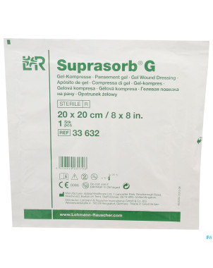 Suprasorb g compresse new    20x 20cm   3 33632