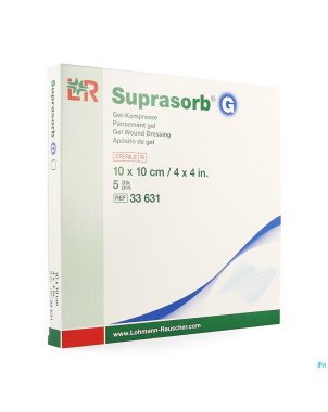 Suprasorb g compresse new    10x 10cm   5 33631
