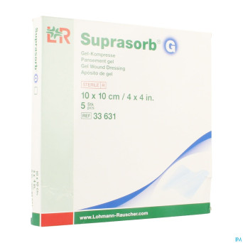 Suprasorb g compresse new    10x 10cm   5 33631