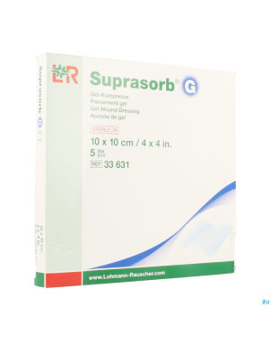 Suprasorb g compresse new    10x 10cm   5 33631