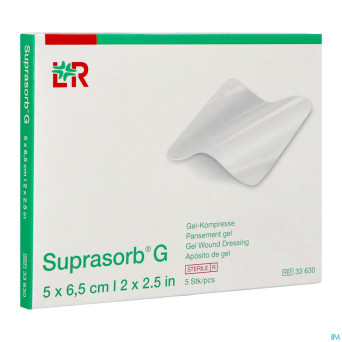 Suprasorb g compresse new    5x6,5cm   5 33630