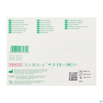 Suprasorb g compresse new    5x6,5cm   5 33630