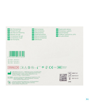 Suprasorb g compresse new    5x6,5cm   5 33630