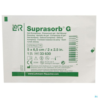 Suprasorb g compresse new    5x6,5cm   5 33630