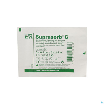 Suprasorb g compresse new    5x6,5cm   5 33630