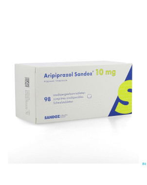 Aripiprazol sandoz 10 mg comp orodisp. 98 x 10 mg