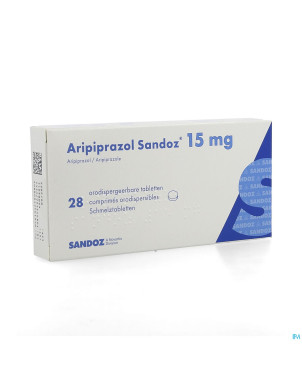 Aripiprazol sandoz 15 mg comp orodisp. 28 x 15 mg