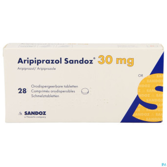 Aripiprazol sandoz 30 mg comp orodisp. 28 x 30 mg