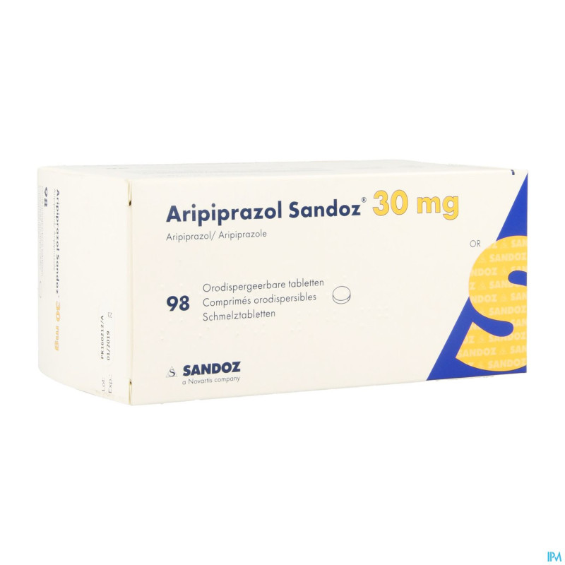 Aripiprazol sandoz 30 mg comp orodisp. 98 x 30 mg