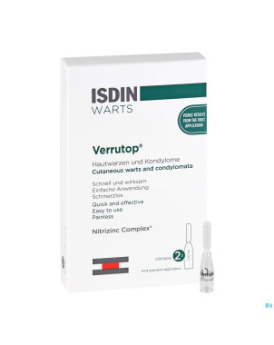 Isdin verrutop warts solution    amp 4x0,1ml