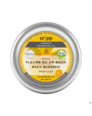 Fleurs de bach bio n39 pastilles urgence 50g