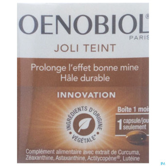 Oenobiol joli teint    caps 30