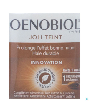 Oenobiol joli teint    caps 30