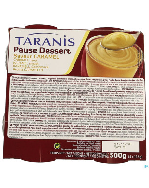 Pause dessert caramel    4x125g