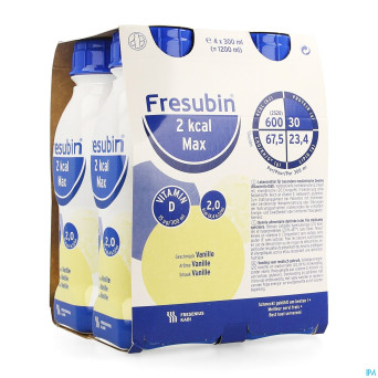 Fresubin 2kcal drink max vanille    fl 4x300ml